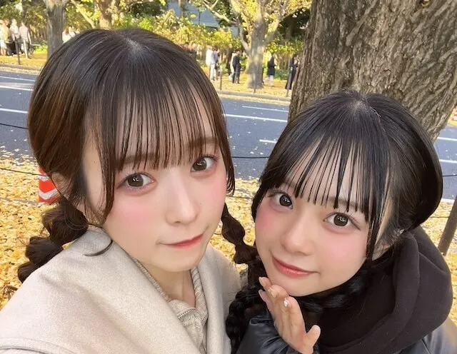 きゅーすとの増田彩乃と梅田みゆ